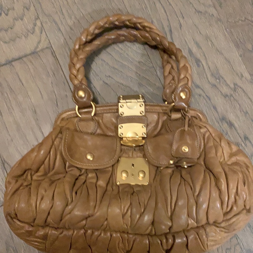 Miu miu top handle bag